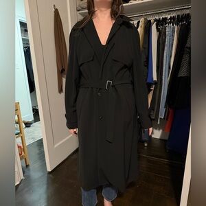 Armani Collezioni size 12 trench coat made in Italy